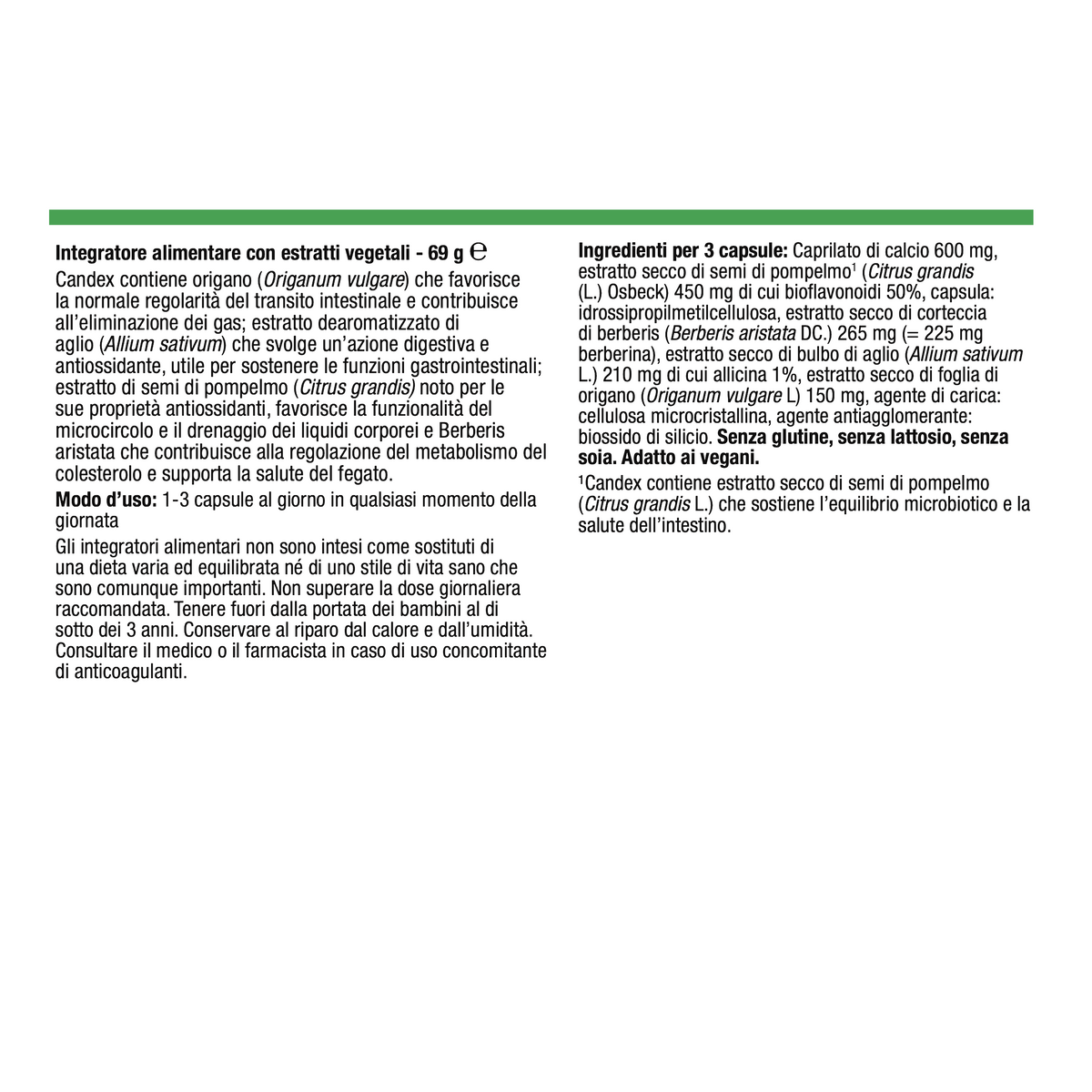 Candex | Integratore per drenaggio dei liquidi corporei | Metagenics