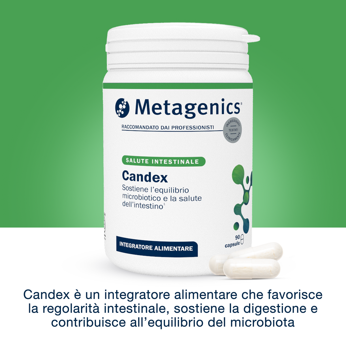 Candex | Integratore per drenaggio dei liquidi corporei | Metagenics