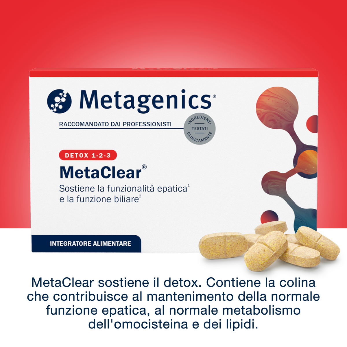 MetaClear | Integratore per funzione epatica | Metagenics